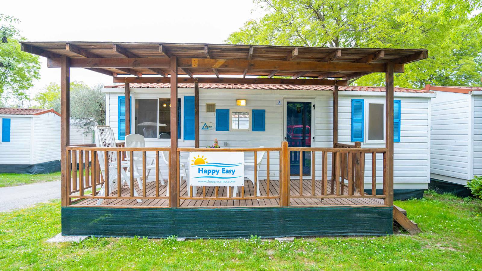 Mobilehome mit Klimaanlage und Terrasse  in Stinjan, Pula