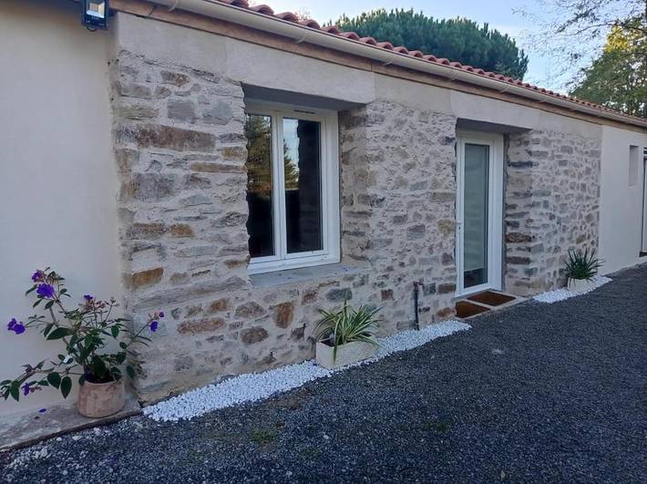 Gîte pour 2 personnes, avec Terrasse et Jardin dans Saint-Cyr-en-Retz