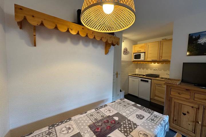 Ganze Wohnung, Risoul • T2 6 pers • Piscine et sauna • proche pistes in Station de Risoul, Risoul