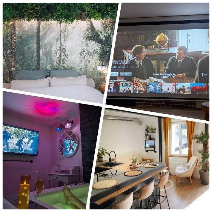 Appartement de vacances pour 3 personnes, avec jacuzzi et jardin - 1