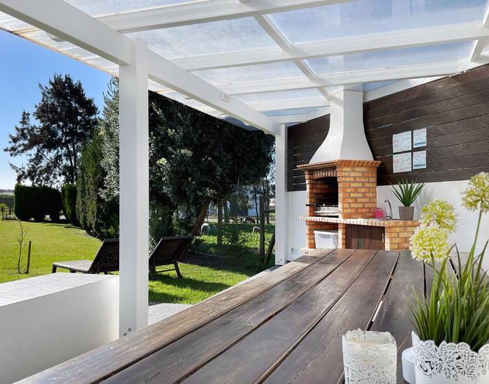 Gîte pour 5 personnes, avec jardin ainsi que piscine et vue, adapté aux familles à Zambujeira do Mar - 4