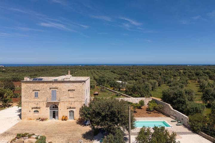 Ferienhaus für 6 Personen, mit Garten, kinderfreundlich in Ostuni