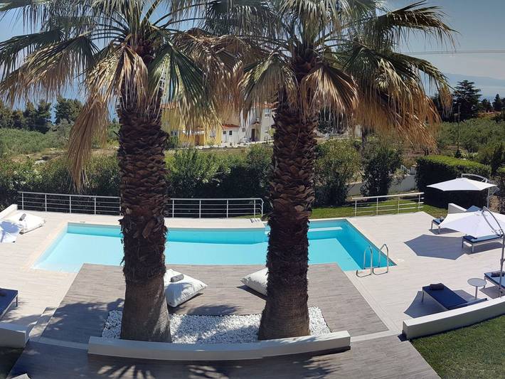 Ferienhaus für 12 Personen, mit Pool und Terrasse sowie Garten, mit Haustier in Chalkidiki - 4