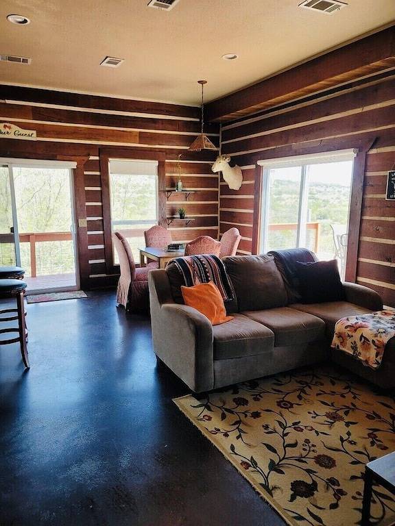 Exklusive Kabine-schöne, weite Aussicht auf den Lake Travis-2 Hektar, Zugang zum See in Travis County