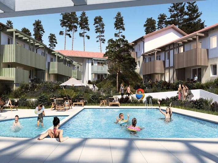 Vakantiewoning voor 4 personen, met sauna en zwembad, met huisdier in Mimizan