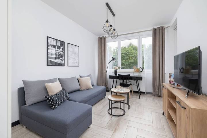 Apartament wakacyjny dla 6 osób, z Ogród w Myślenice