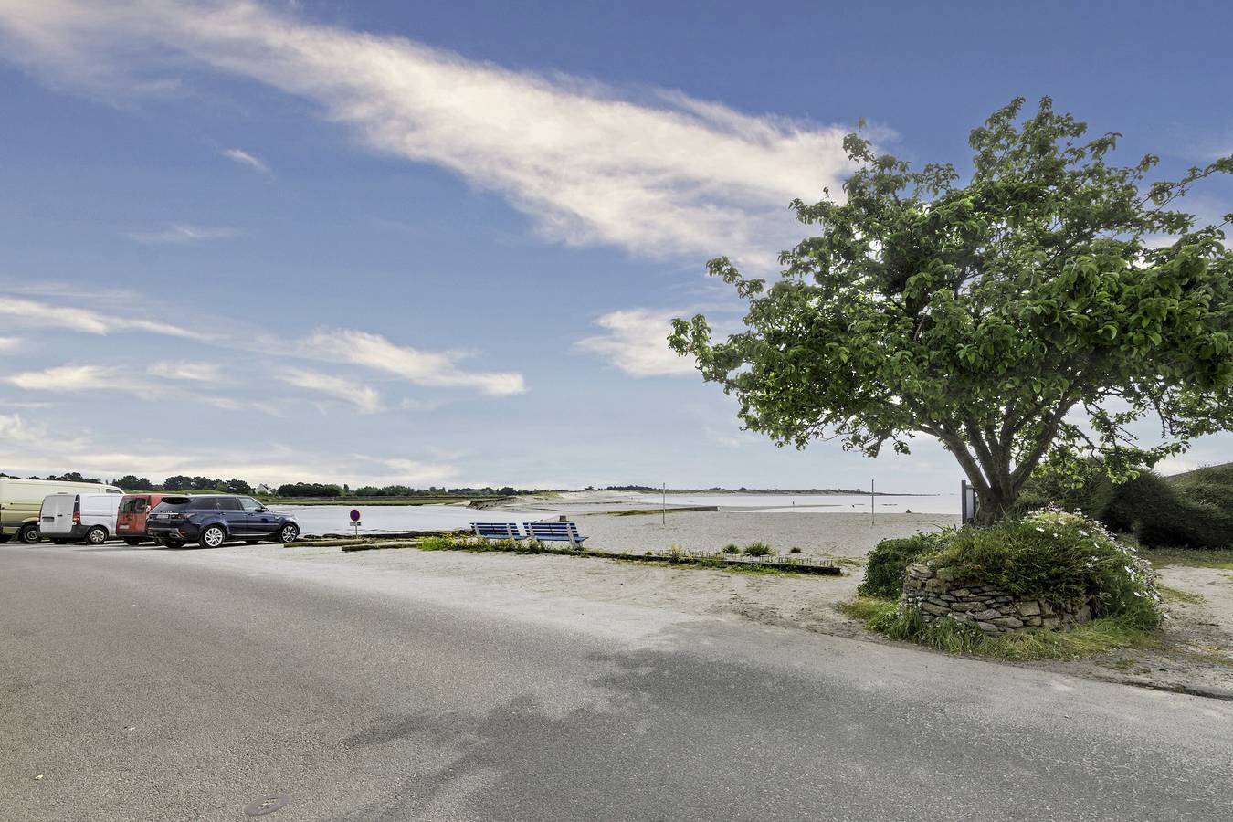 Ganzes Studio, Einzimmerapartment 'Vue Mer 15m De La Plage' mit Meerblick und Wlan in Lesconil, Plobannalec-Lesconil
