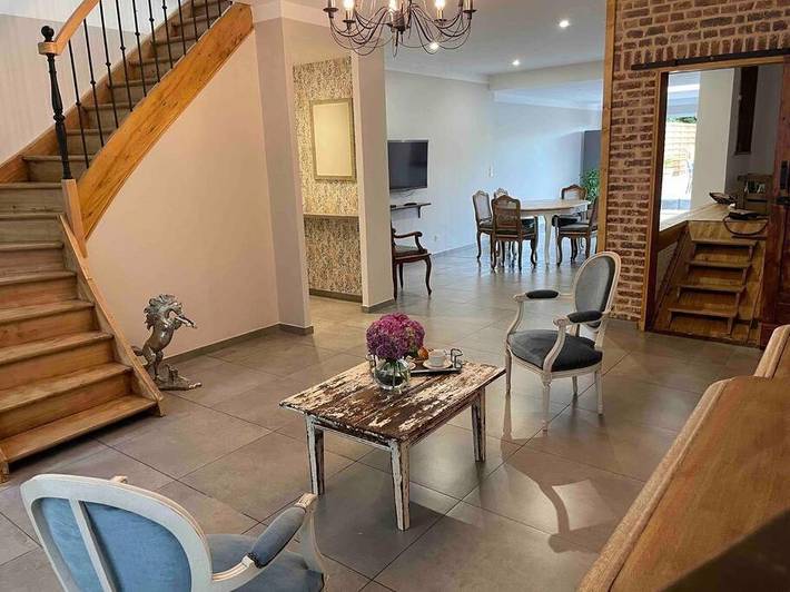 Location de vacances pour 6 personnes, avec Terrasse et Jardin à Esquelbecq