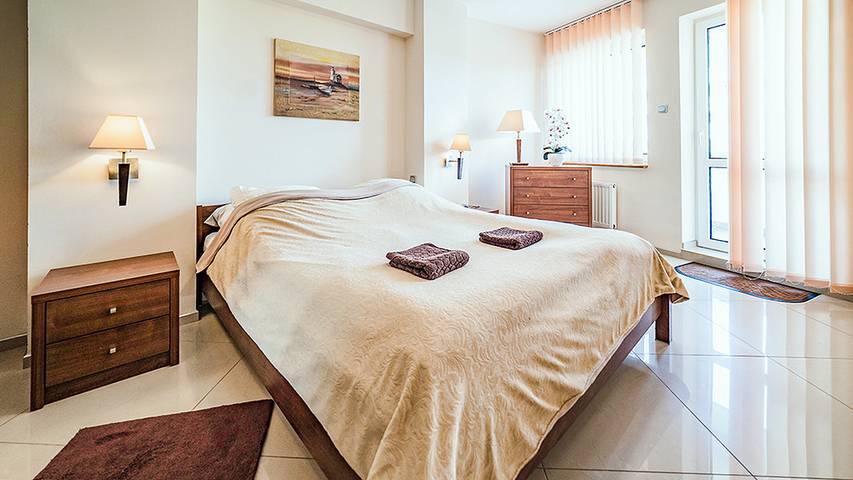 Geheel vakantieappartement, Vakantieappartement voor 4 personen met balkon in Międzyzdroje, Międzyzdroje (Gemeente)