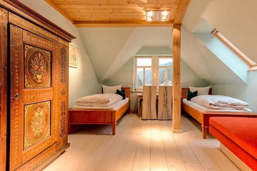 Villa Thusnelda: \"Kapitänsloft\" - 2 bedrooms (Hp - Bio- & Nationalparkrefugium in Schmilka, Bad Schandau