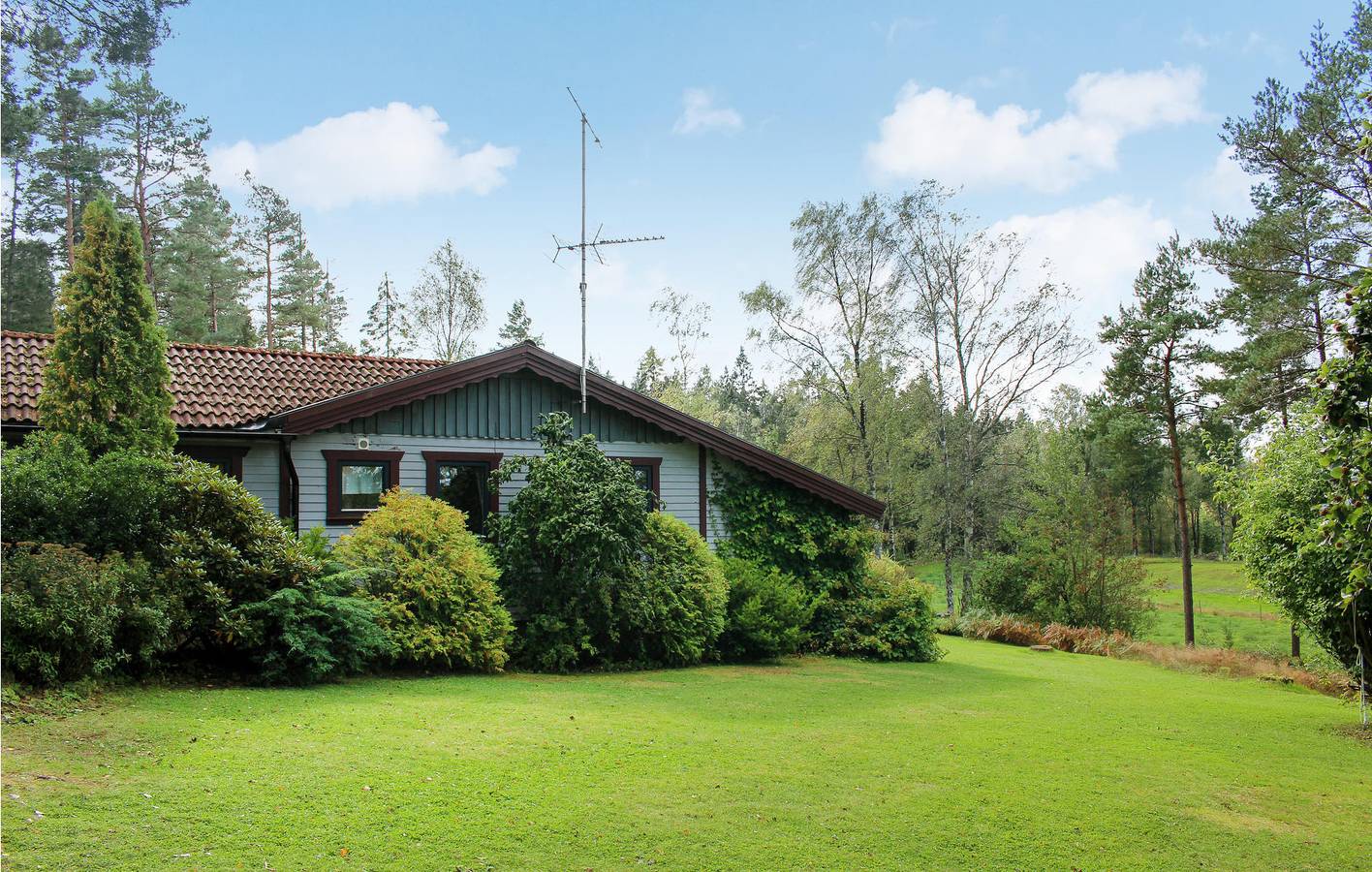 Ferienhaus für 7 Personen mit Garten in Marks Kommun, Västergötland