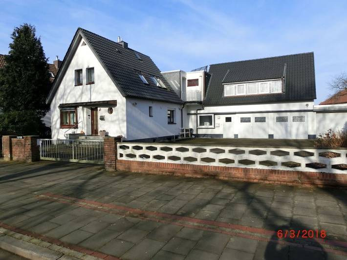 Ferienhaus für 3 Personen, mit Garten, kinderfreundlich in Bremerhaven
