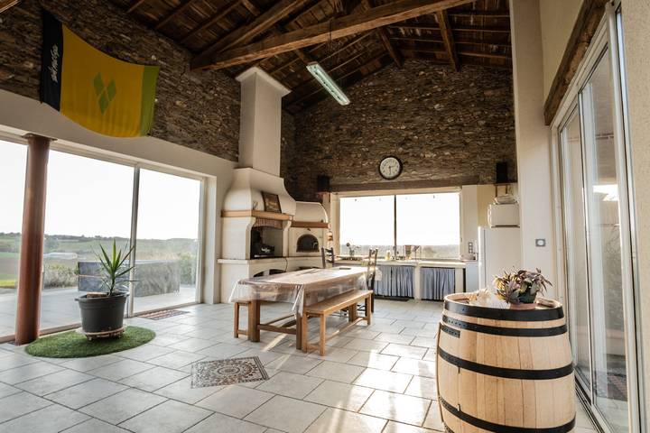 Gîte pour 15 personnes, avec balcon et sauna ainsi que jacuzzi et jardin dans le Tarn - 4