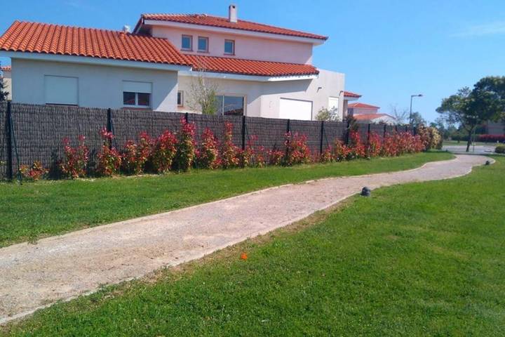 Appartement de vacances pour 3 personnes, avec jardin