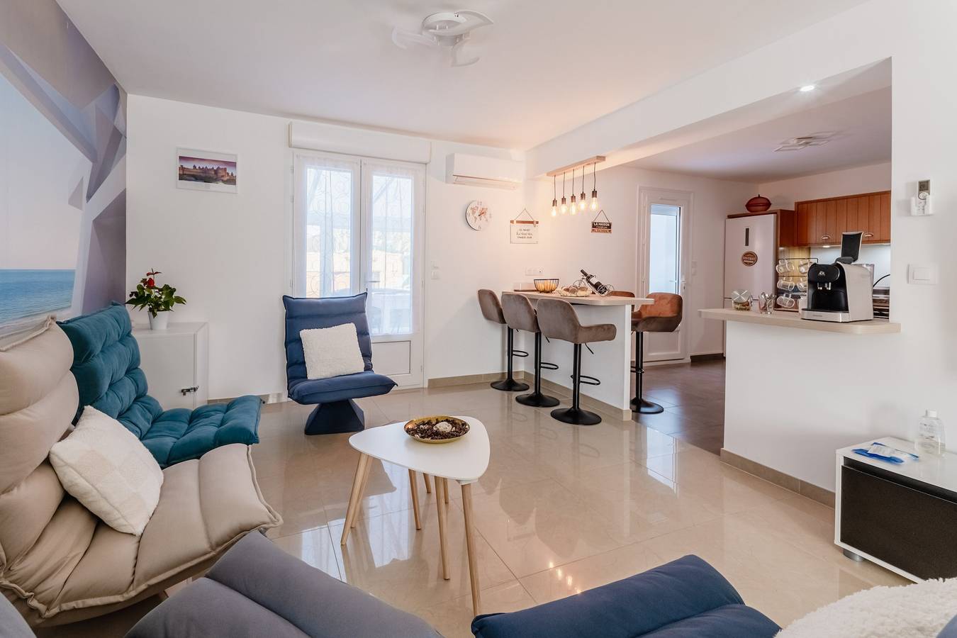 Havre de paix avec piscine privée, jacuzzi privé Wi-Fi et climatisation in Trèbes, Région de Carcassonne