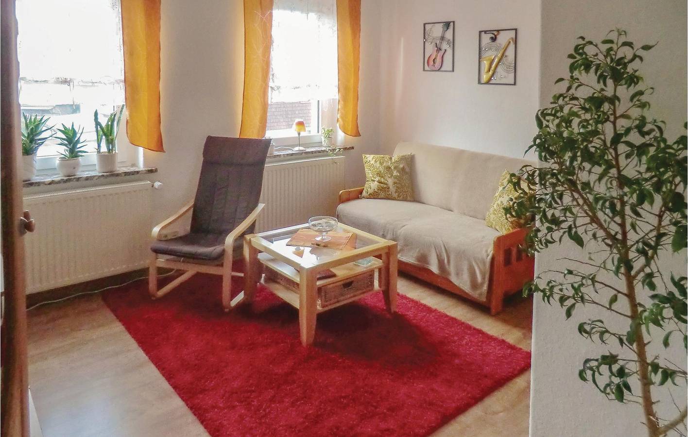 Ganze Ferienwohnung, Cozy Garden Apartment near Gelenau (Erzgebirge) in Gelenau (Erzgebirge), Erzgebirge
