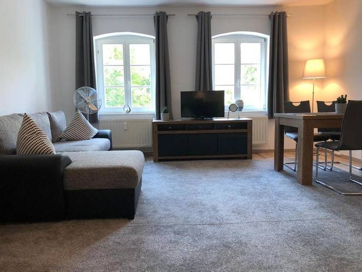 Ferienwohnung für 3 Personen, mit Garten und Ausblick in Frankfurt (Oder)
