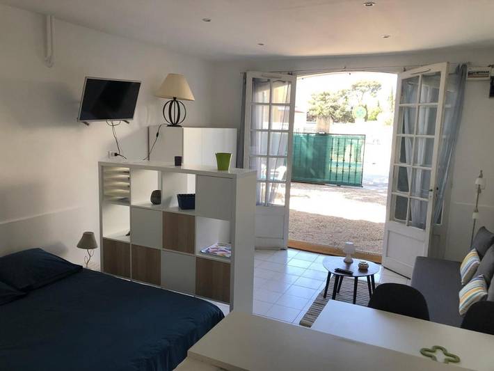 Gîte pour 2 personnes, avec jardin dans La Grande Plage (La Ciotat)