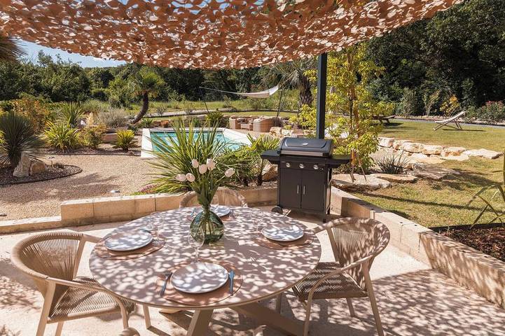 Location de vacances pour 4 personnes, avec Jardin à Étienne Bonnot de Condillac