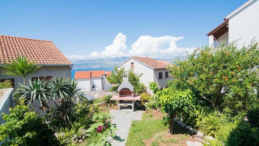 Apartament wakacyjny dla 3 osób, z taras, zwierzęta dozwolone w Postira