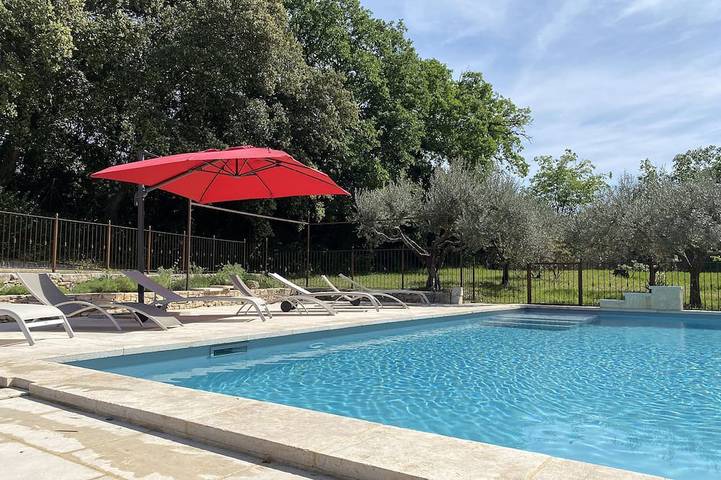 Location de vacances pour 10 personnes, avec Terrasse et Jardin dans La Ceze La Roque Sur Ceze - 3