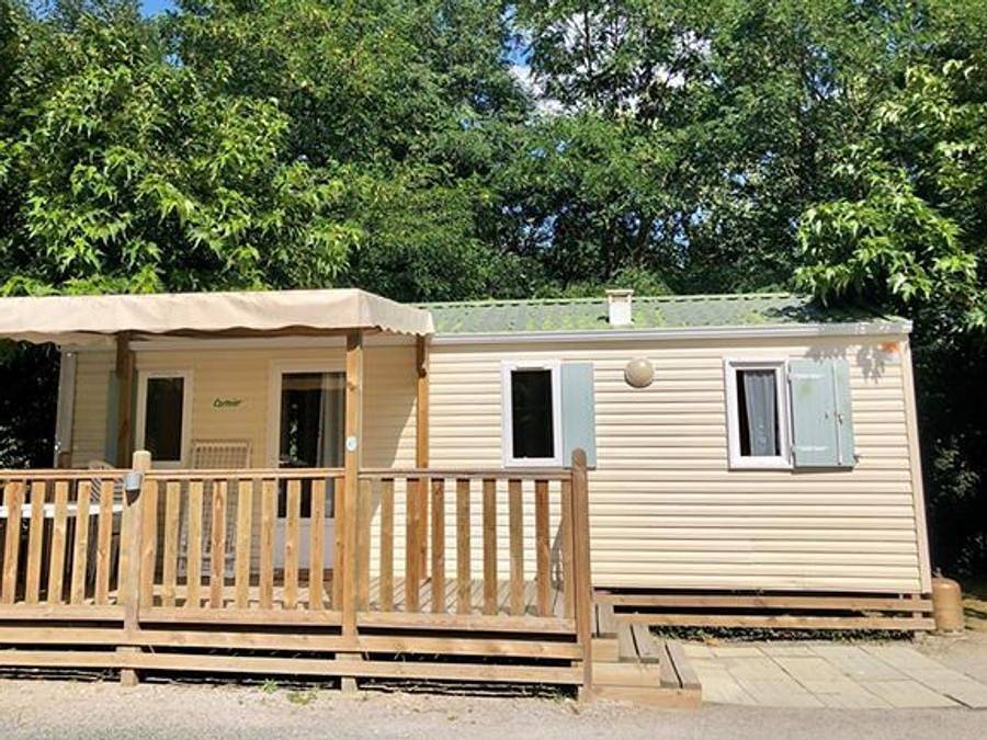 Camping L'Ambois - Mobilhome 4 personnes - C - Mobile-home 2 ch. Confort - Samedi 4 pers. in Mouilleron-le-Captif, Vallée de la Loire