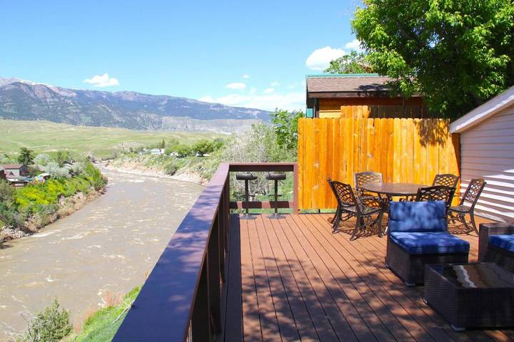 Ferienhaus für 4 Personen, mit Balkon und Ausblick in Montana