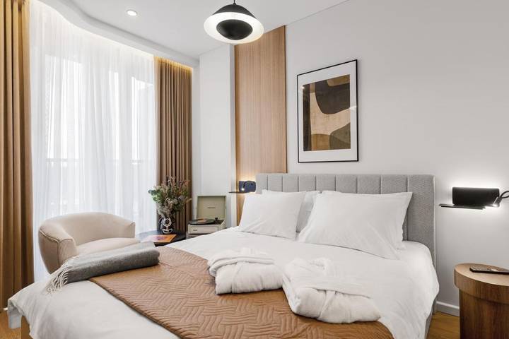 Ferienhaus für 2 Personen, mit Terrasse und Pool sowie Ausblick und Sauna, mit Haustier in Litauen