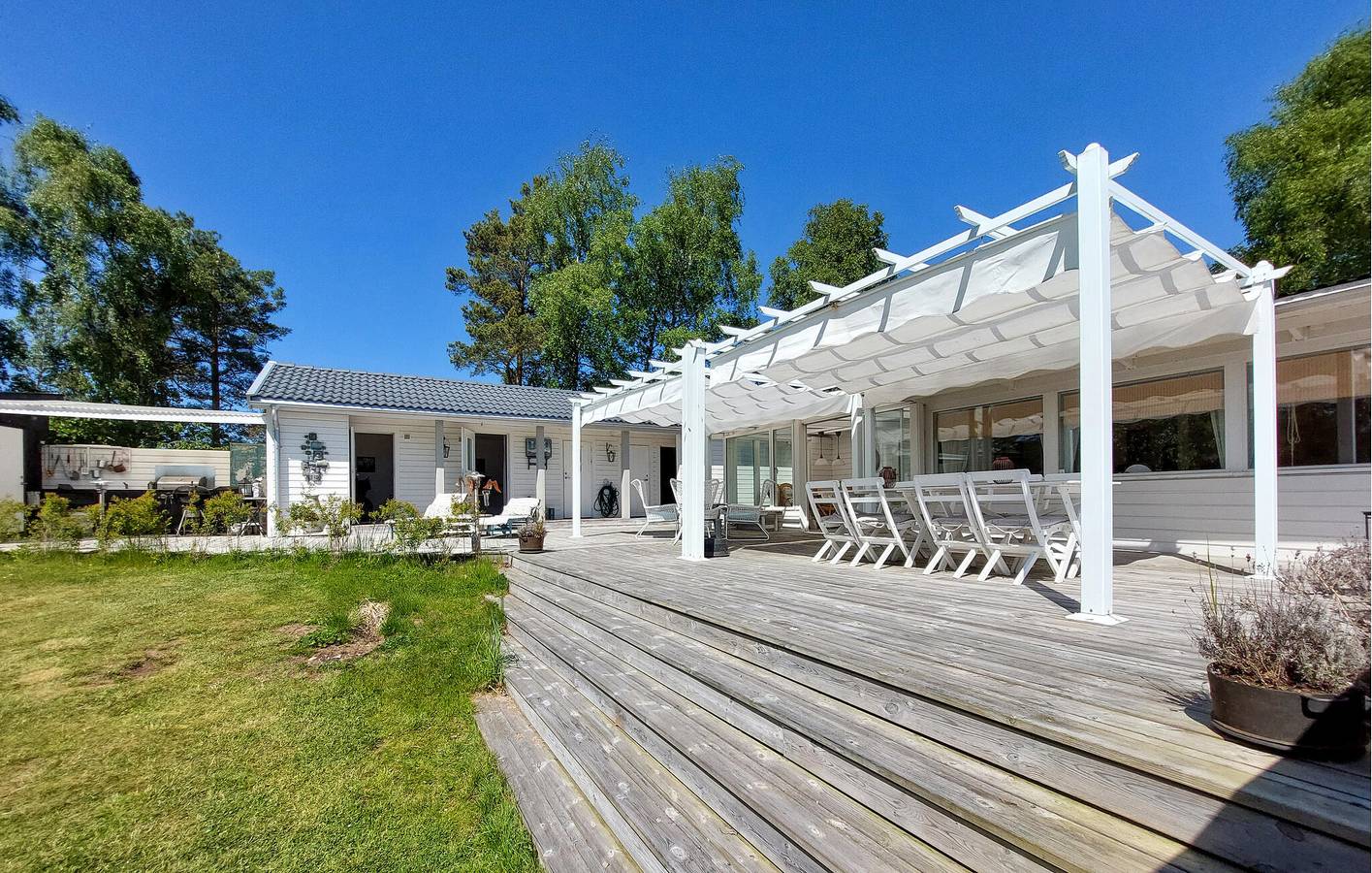 Ferienhaus für 9 Personen mit Ausblick in Haverdal, Halland