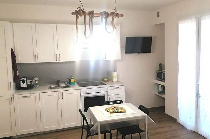 Ferienwohnung für 3 Personen, mit Garten und Balkon