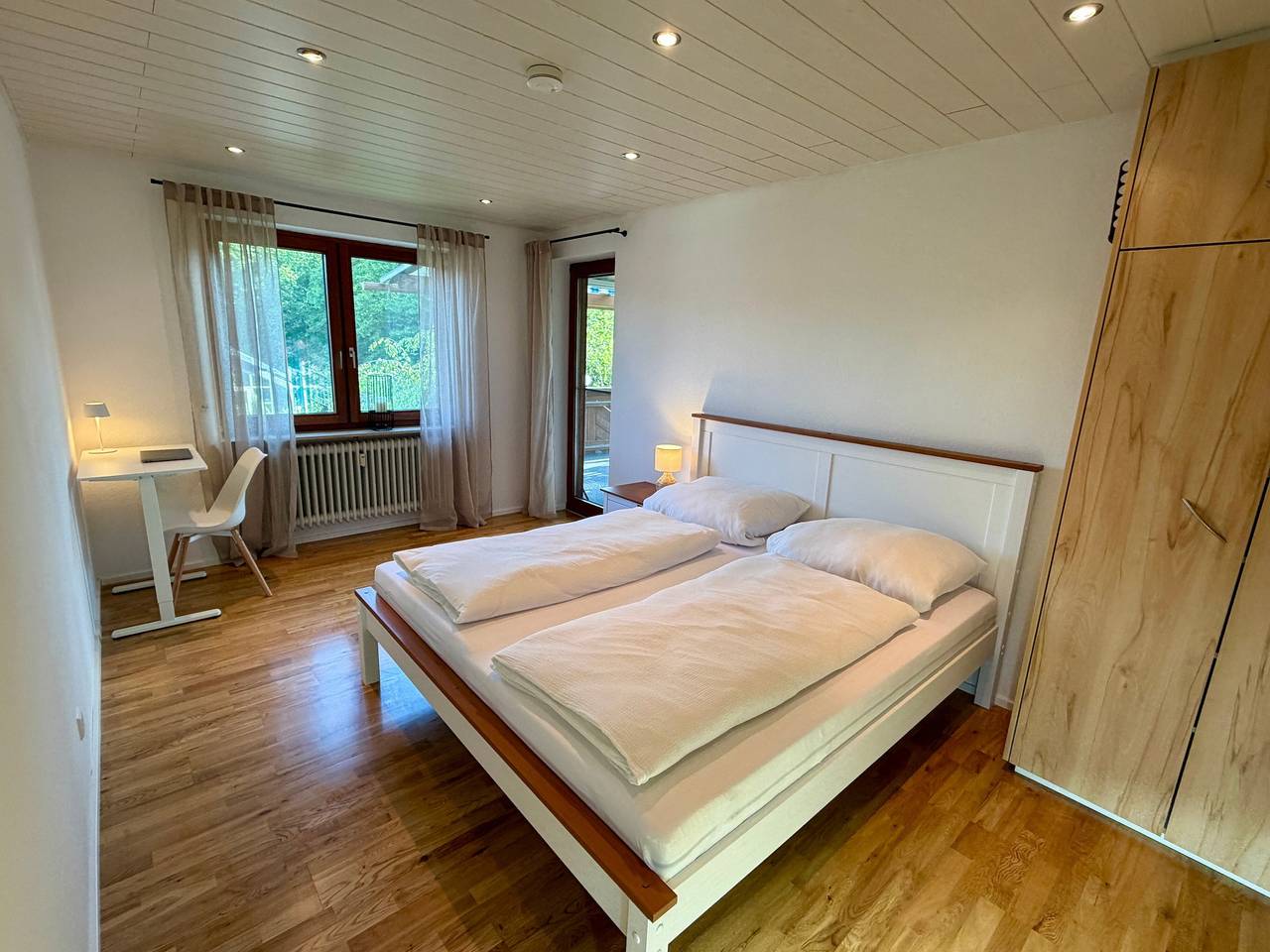 Apartamento entero, Apartamento Gartenblick Tettnang con terraza cubierta in Tettnang, Region Bodensee-Oberschwaben