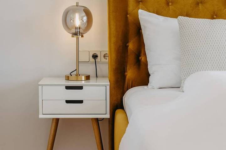 Ferienwohnung für 3 Personen, mit Balkon und Garten