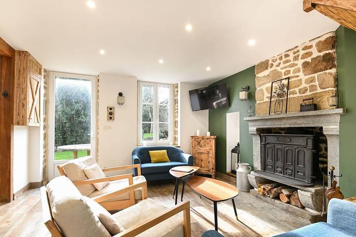 Maison de vacances pour 5 personnes, avec jardin