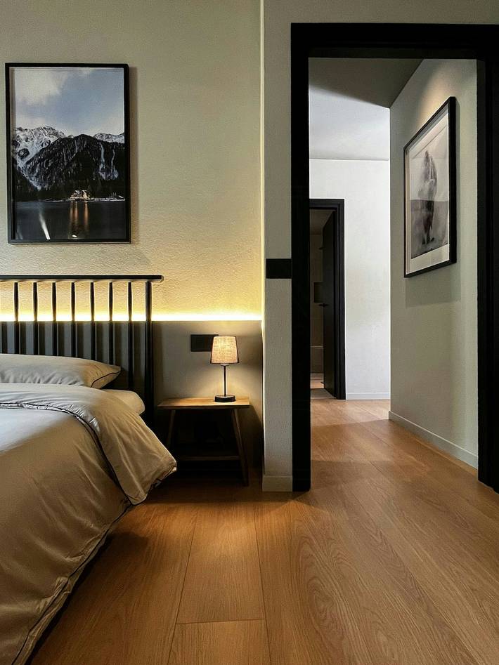 Location de vacances pour 4 personnes, avec jardin et terrasse à Teglio