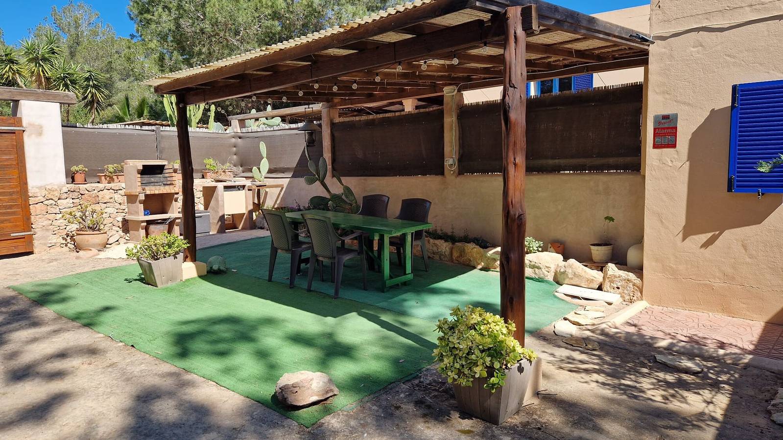 Bungalow 'Casita 12' mit privater Terrasse, Wi-Fi und Klimaanlage in Formentera, Formenteras Küste