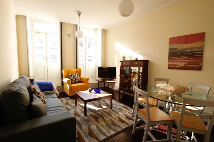 Apartamento de férias para 4 pessoas, com varanda e vista em Bragança