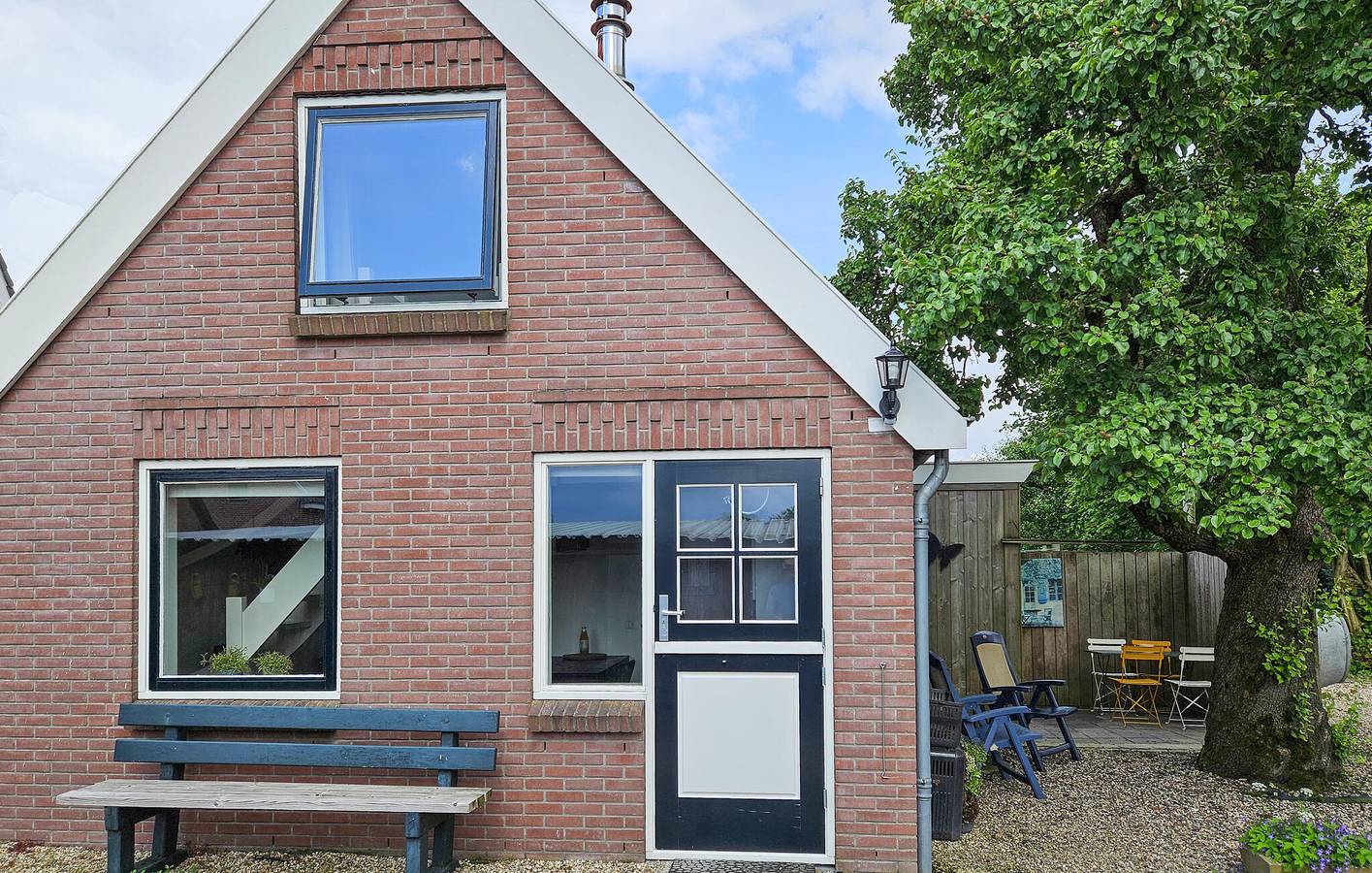 Ferienhaus für 2 Personen mit Terrasse in Groene Hart