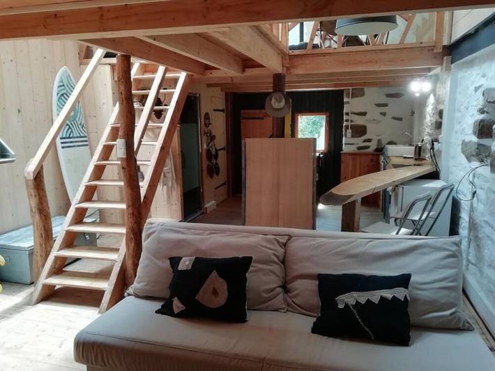 Maison de vacances pour 2 personnes, avec terrasse et jardin
