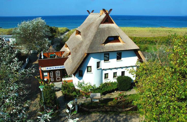 Ferienhaus für 4 Personen, mit Terrasse und Garten in Dierhagen