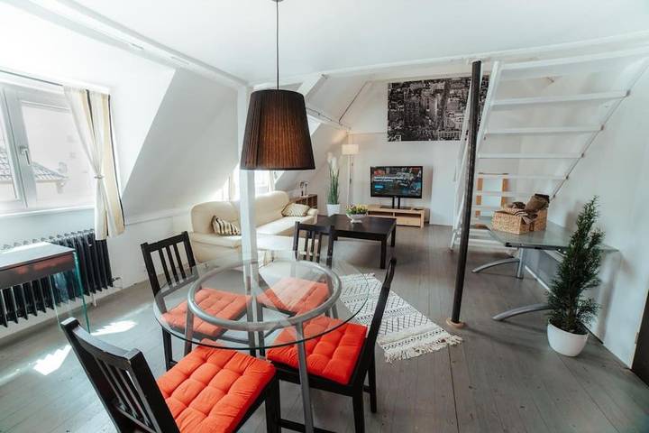 Ferienwohnung für 4 Personen, mit Ausblick