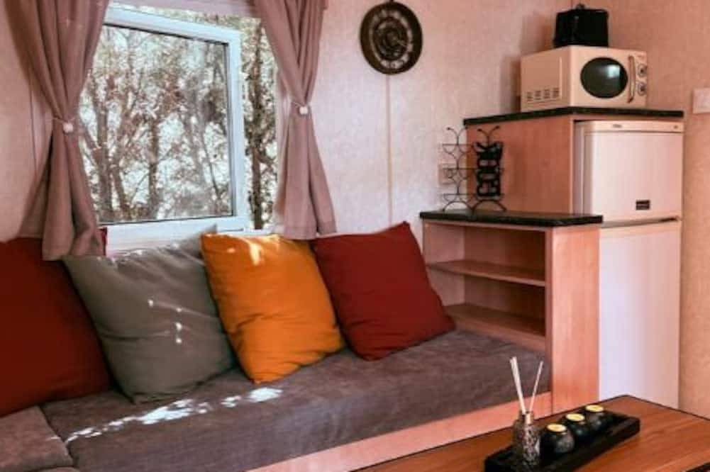 Large 4/6 pers cocooning mobile home - 4-star campsite in Saint-Augustin, Côte de Beauté