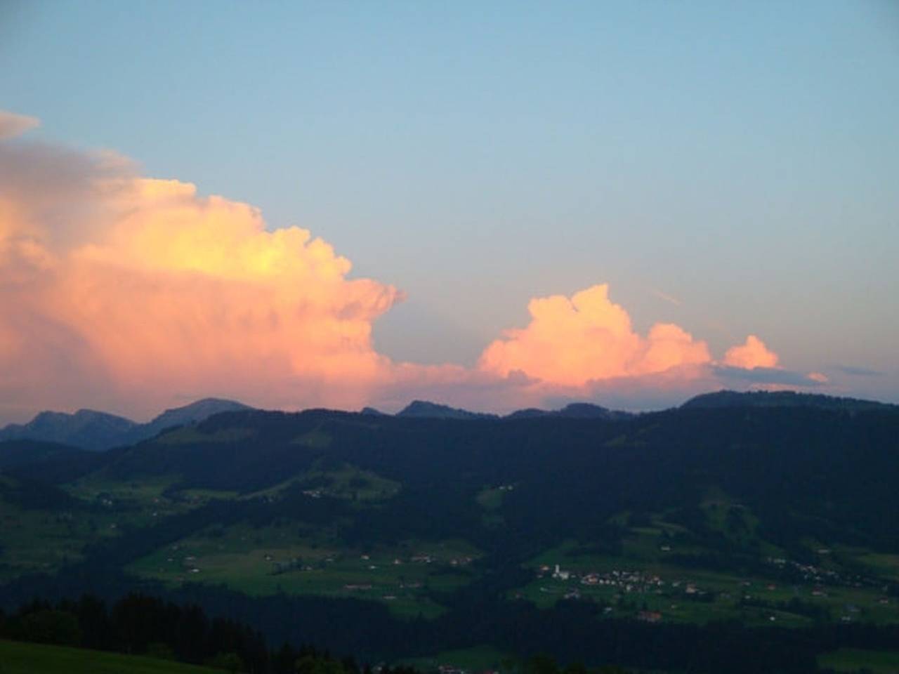 Pension Bilgeri - Einzelzimmer, mit Balkon in Sulzberg (Österreich), Bodensee-Vorarlberg