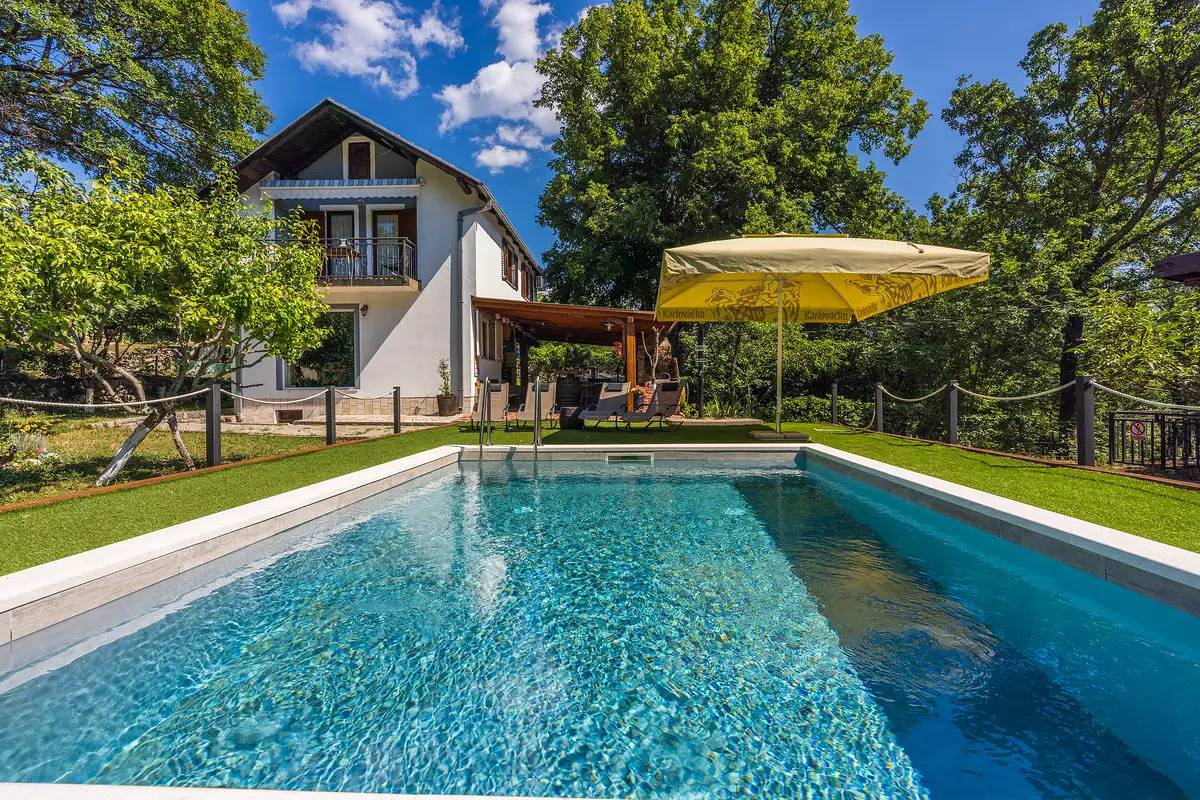 Holiday house with private pool for 6 persons approx. 84 qm in Tribalj, Kvarner Bay (Crikvenica and the surrounding area) in Tribalj, Primorje-Gorski Kotar
