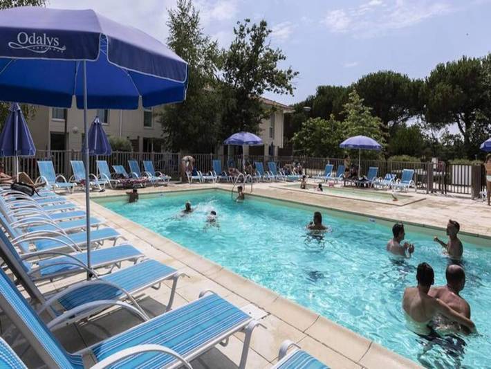 Appartement de vacances pour 2 personnes, avec piscine et terrasse, animaux acceptés