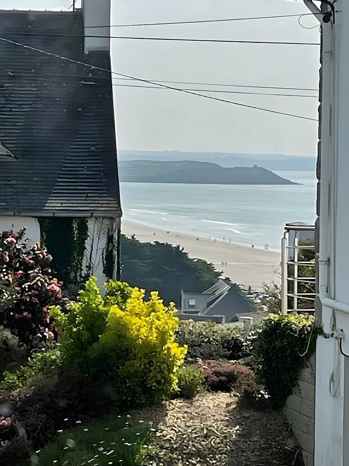 Location de vacances pour 2 personnes, avec jardin à Saint-Nic