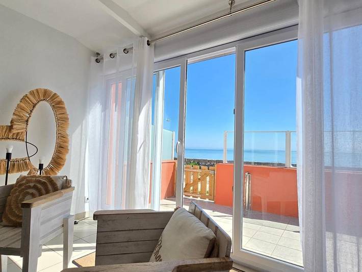 Location de vacances pour 4 personnes, avec terrasse et vue à Saint-Marcouf - 3