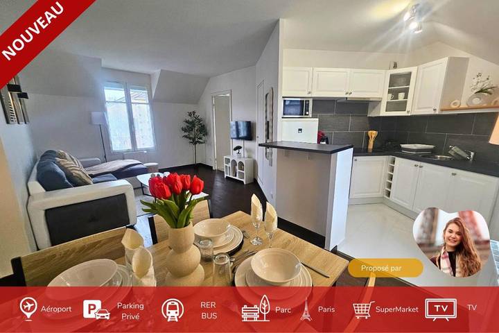 Appartement de vacances pour 4 personnes, avec vue