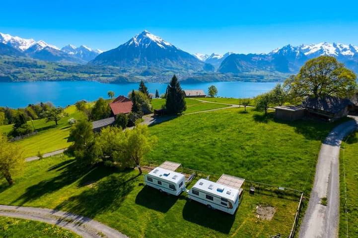 Camping for 8 people in Switzerland