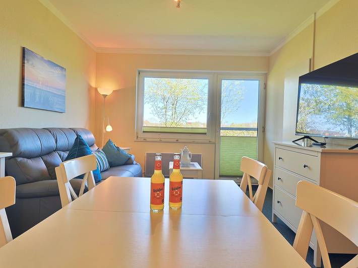 Ferienwohnung für 4 Personen, mit Garten und Balkon sowie Seeblick - 1