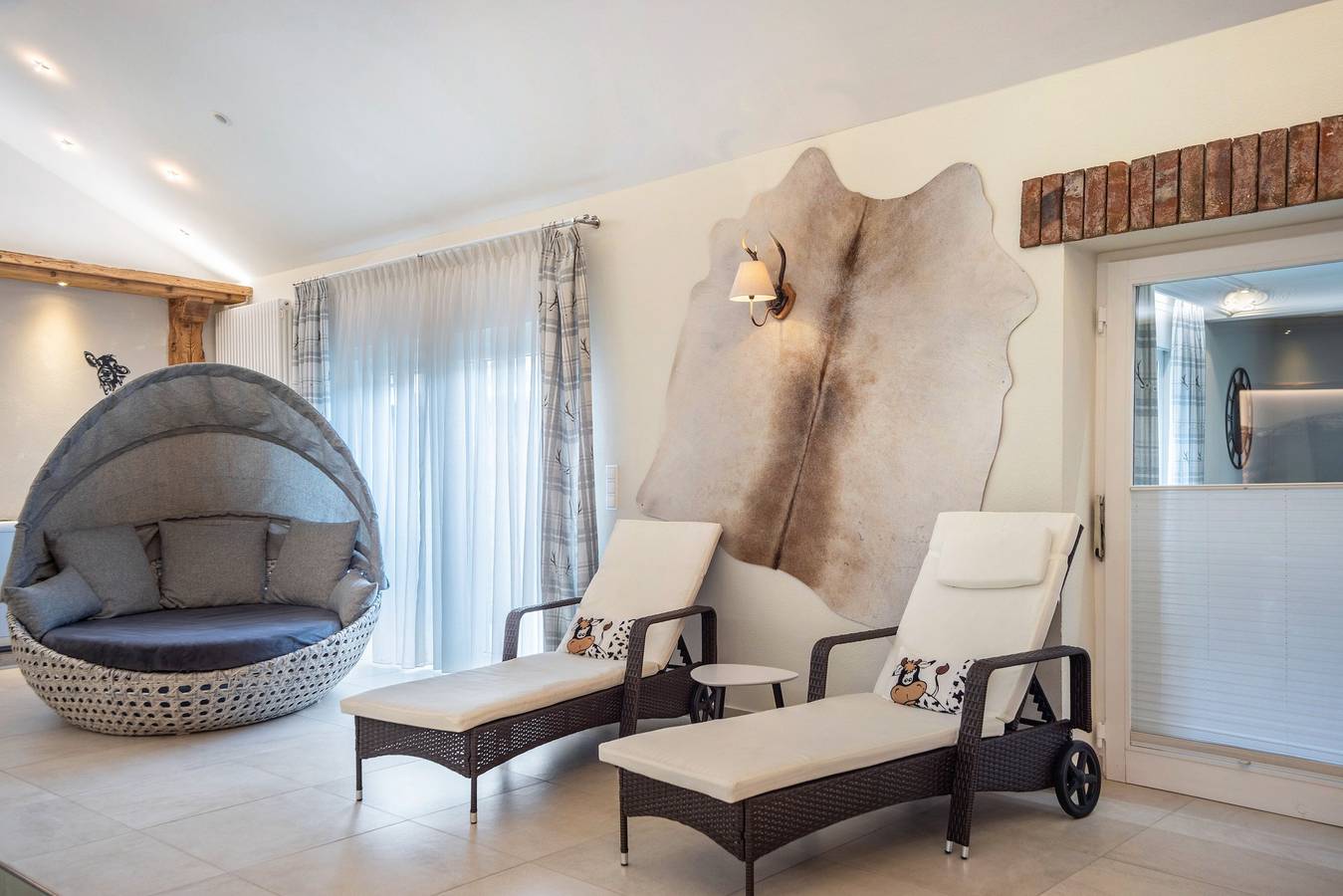 Ganze Wohnung, Ferienwohnung Zentral mit Pool mit privater Terrasse und Wlan in Oberstaufen, Bayerisch Schwaben
